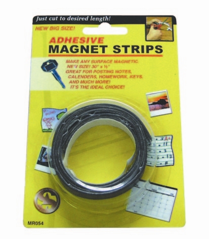 ADHESIVE MAGNET STRIPS